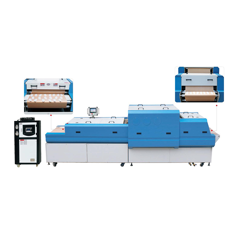 2.HM-750Y Multifunctional Hot Melt Adhesive Gangbao Edge Pressing Machine