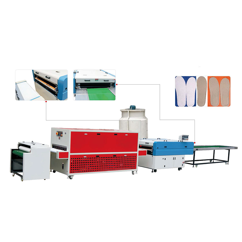 2.HM-900A split type insole hot pressing rapid cold shaping machine