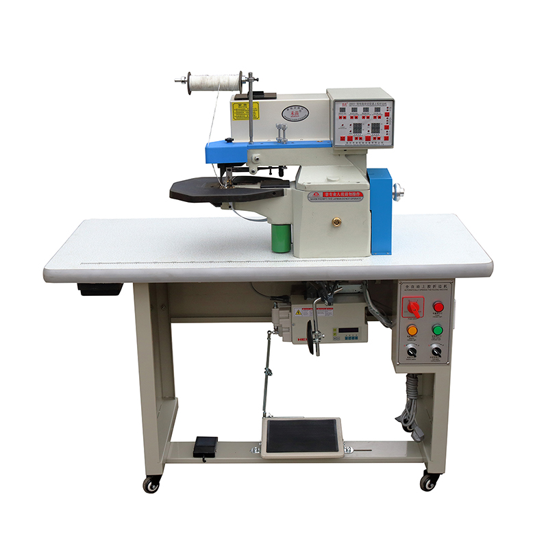 4.HM-288A microcomputer automatic variable speed gluing and folding machine